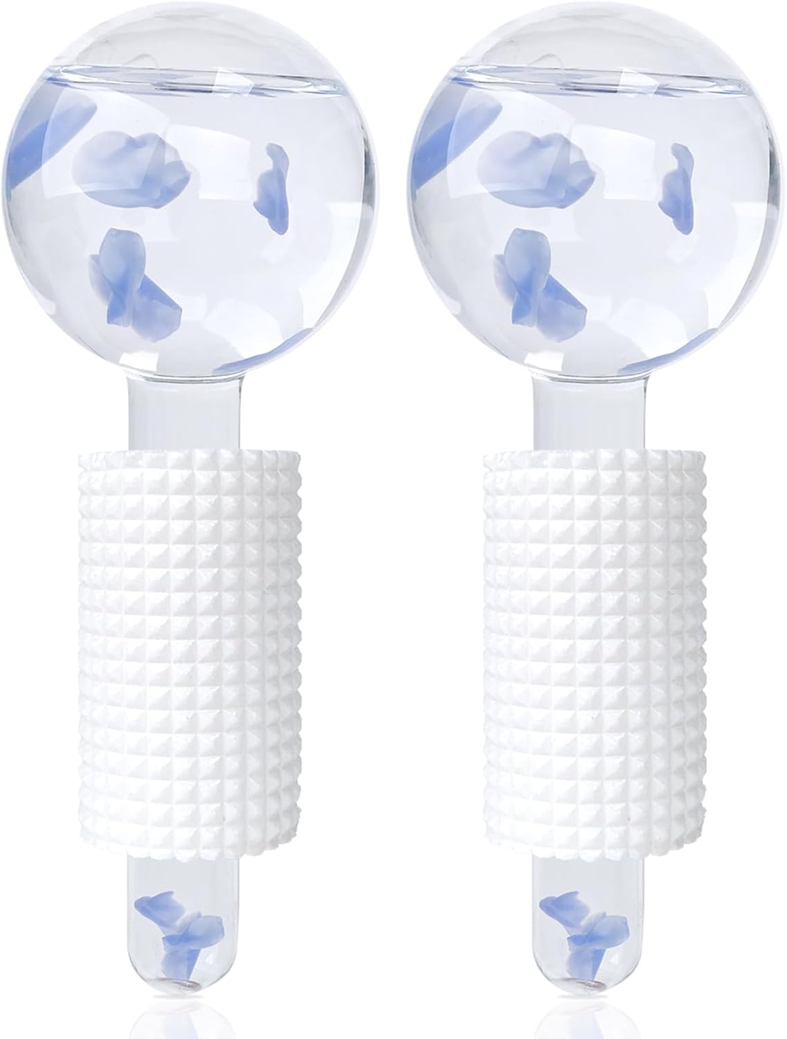 Ice Globes & Ice Roller for Face and Eyes - Facial Massage Tools for Skin Care, Reduce Wrinkles &