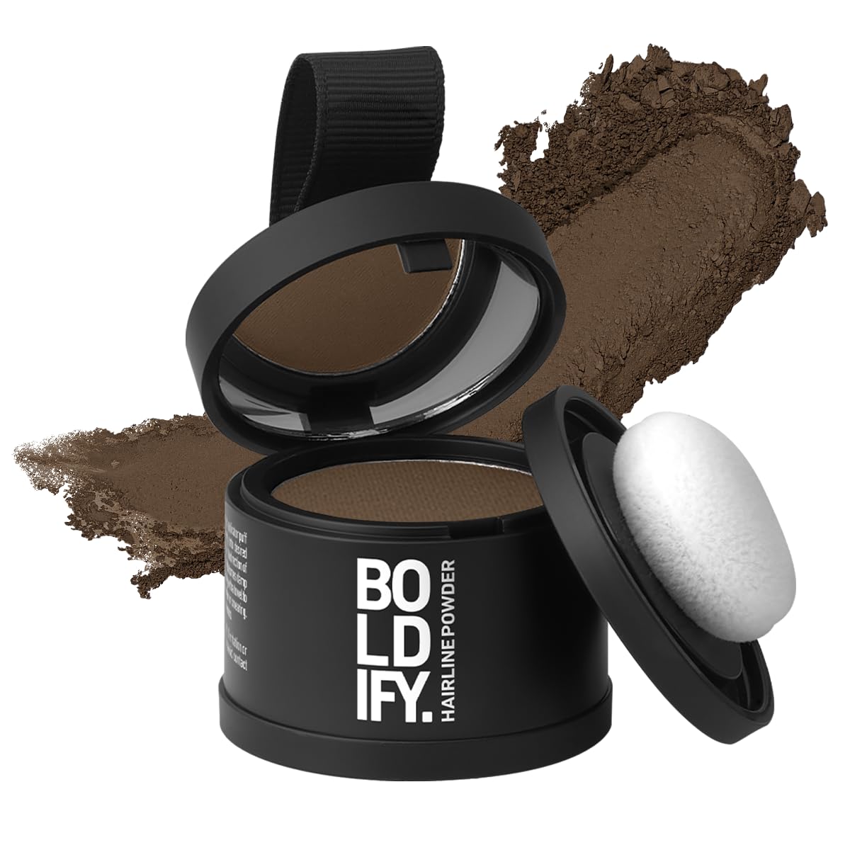 BOLDIFY Hairline Powder - Root Touch Up Hair Color for Gray Coverage - Bald Spot Concealing Hair