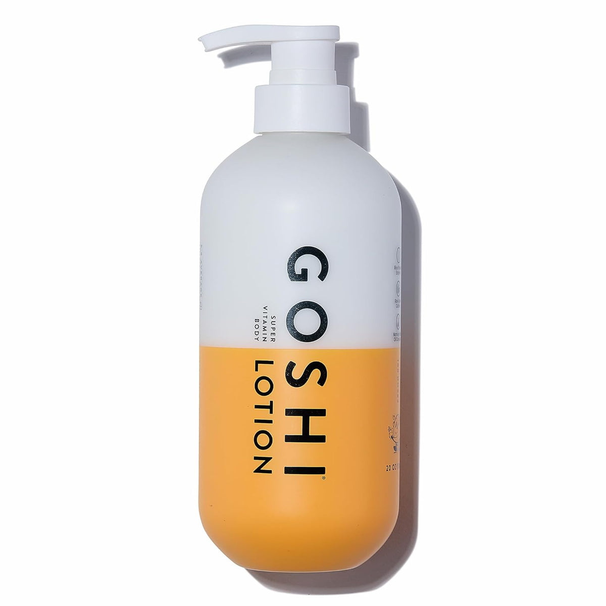 GOSHI Super Vitamin Body Lotion 20 oz - pH-Balanced Moisturizing Body Lotion for Men and Women