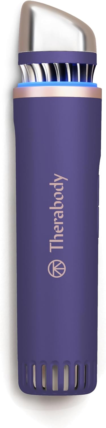 Therabody TheraFace Depuffing Wand – Cold and Heat Skincare Treatment to Depuff and Glow; Beauty