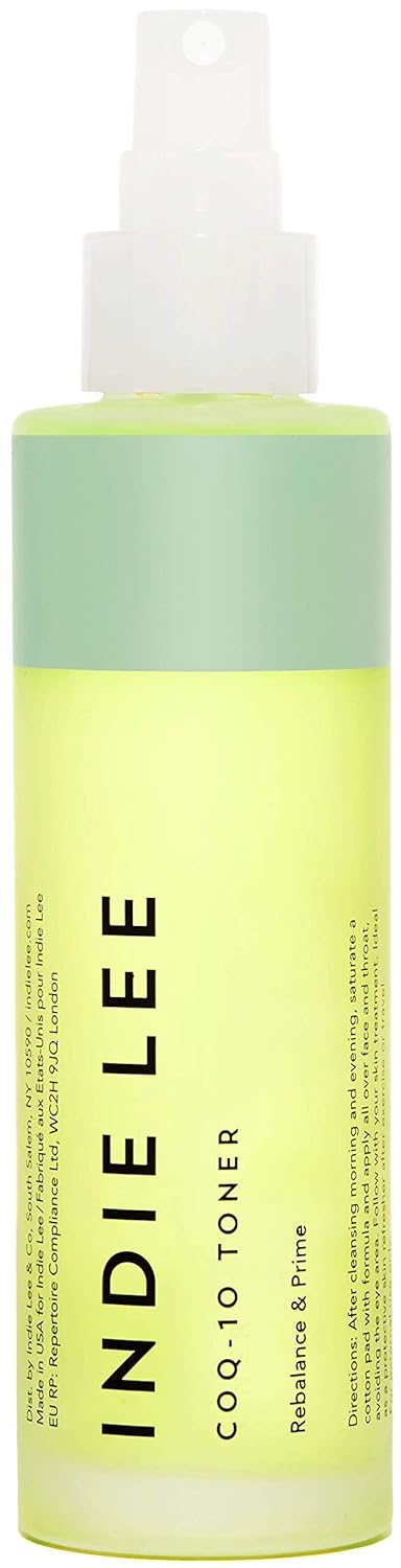 Indie Lee CoQ-10 Face Toner - Refreshing, Hydrating Mist for All Skin Typed - Hyaluronic Acid, Aloe