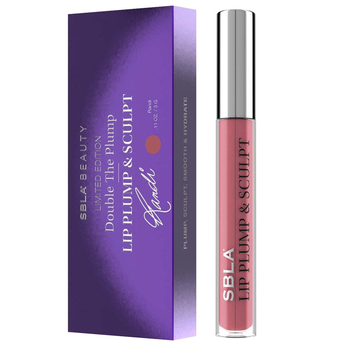SBLA Beauty - Double The Plump - Lip Plump & Sculpt 11 Fl Oz / 325ml - Lip Plumper - Fuller &