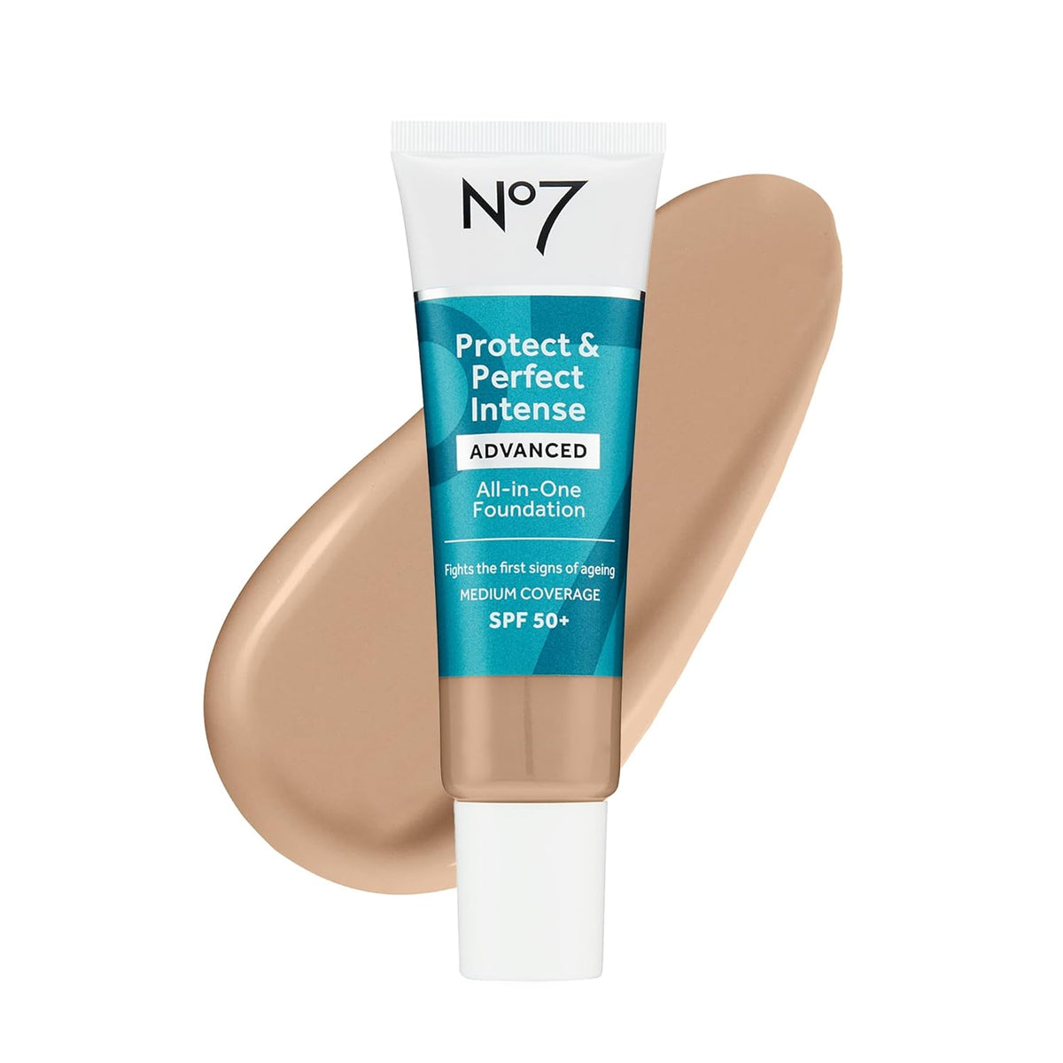 No7 Protect & Perfect Advanced All in One Foundation - Warm Beige - Age Defying Foundation Makeup