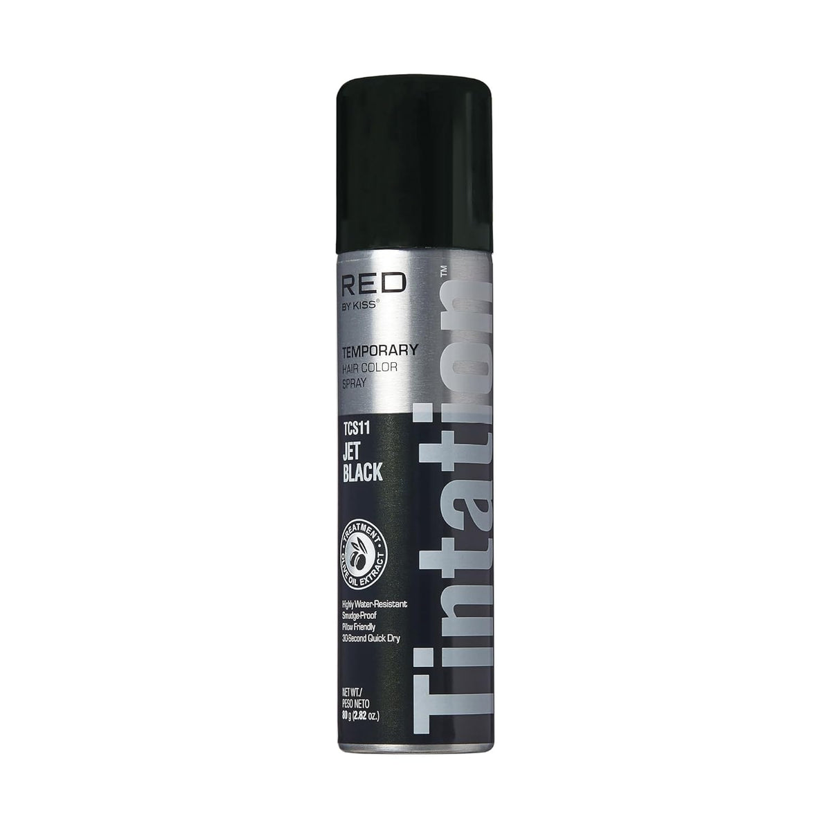 Red by Kiss Tintation Temporary Hair Color Spray, Instant Gray Root Touch Up Coverage