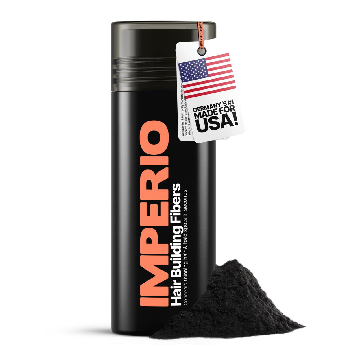 IMPERIO Hair Building Fibers for Thinning Hair - 26g Premium Hair Fibers for Women & Men in