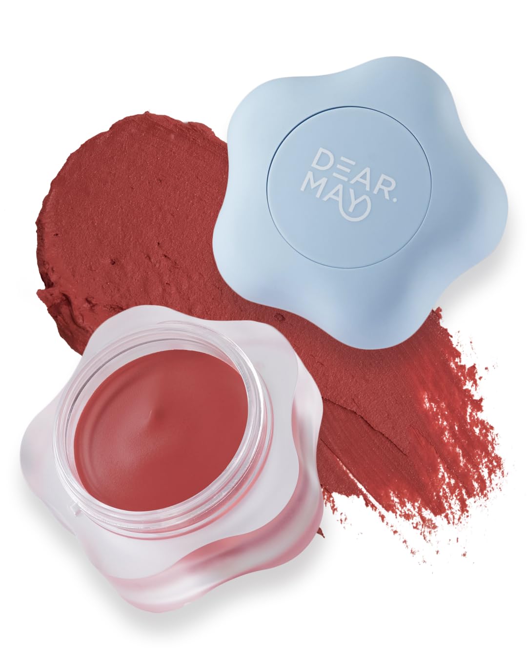 DEARMAY Pure Falling Mood Lip Pot No. 06 Cutest Pairs 0.23 Oz. Vegan Lip Stain Lip & Cheek