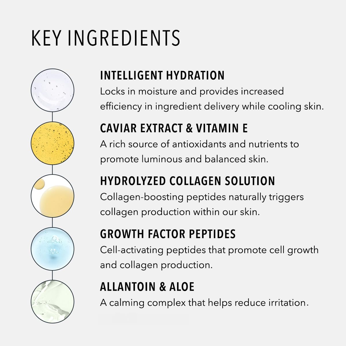 HydroPeptide PolyPeptide Collagel Eye Masks, Line-Lifting Hydrogel Under Eye Patch, Firmer