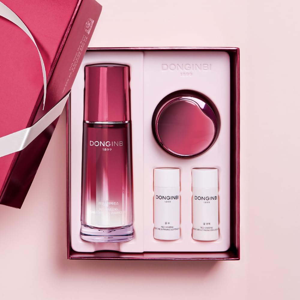 Donginbi Red Ginseng Daily Defense Special Set - Firming Cream(0.85 floz) & Korean Red Ginseng