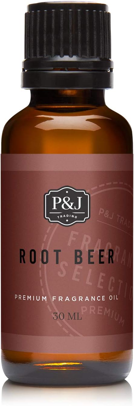 P&J Trading - Root Beer Scented Oil 30ml - Fragrance Oil for Candle Making, Soap Making, Diffuser
