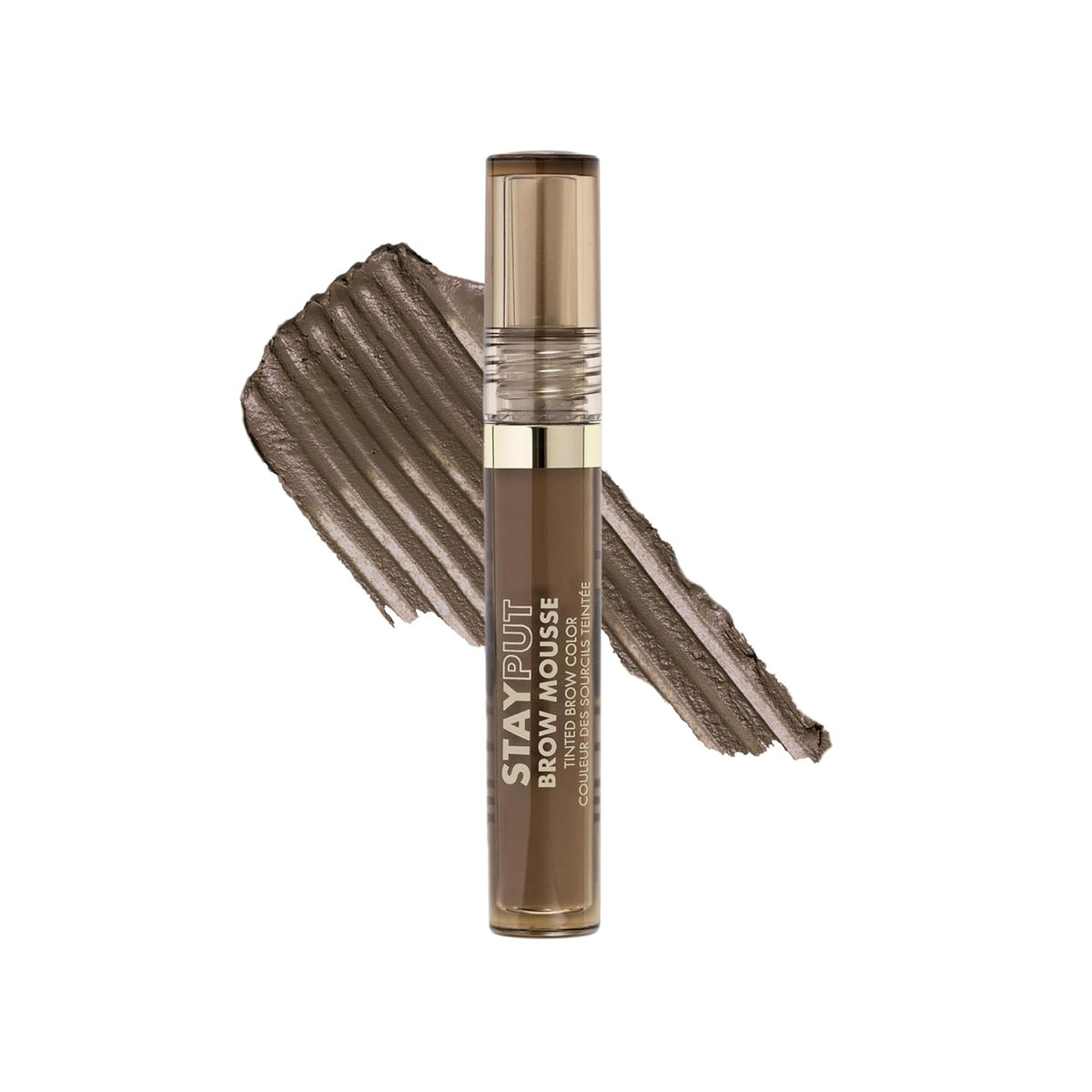 Milani Brow Tint- Stay Put Tinted Brow Mousse, Nourishing, High-Pigment infused with Shea Butter