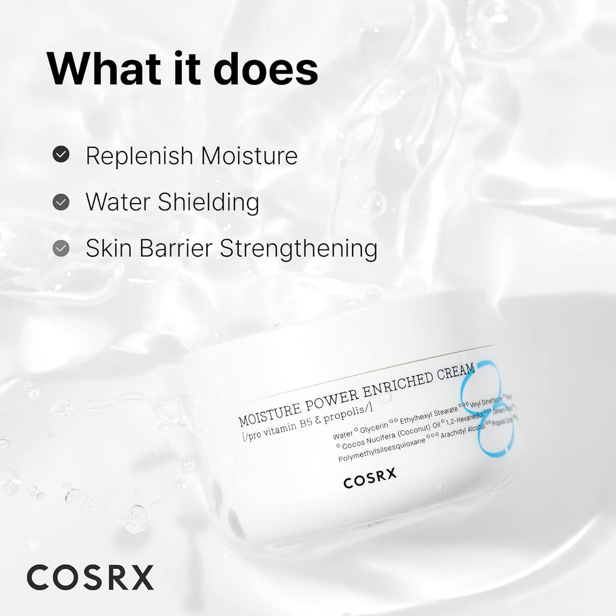 COSRX Hyaluronic Acid Moisturizer for Day & Night with Pro Vitamin B5 (D Panthenol) 50ml/1.69 fl.oz