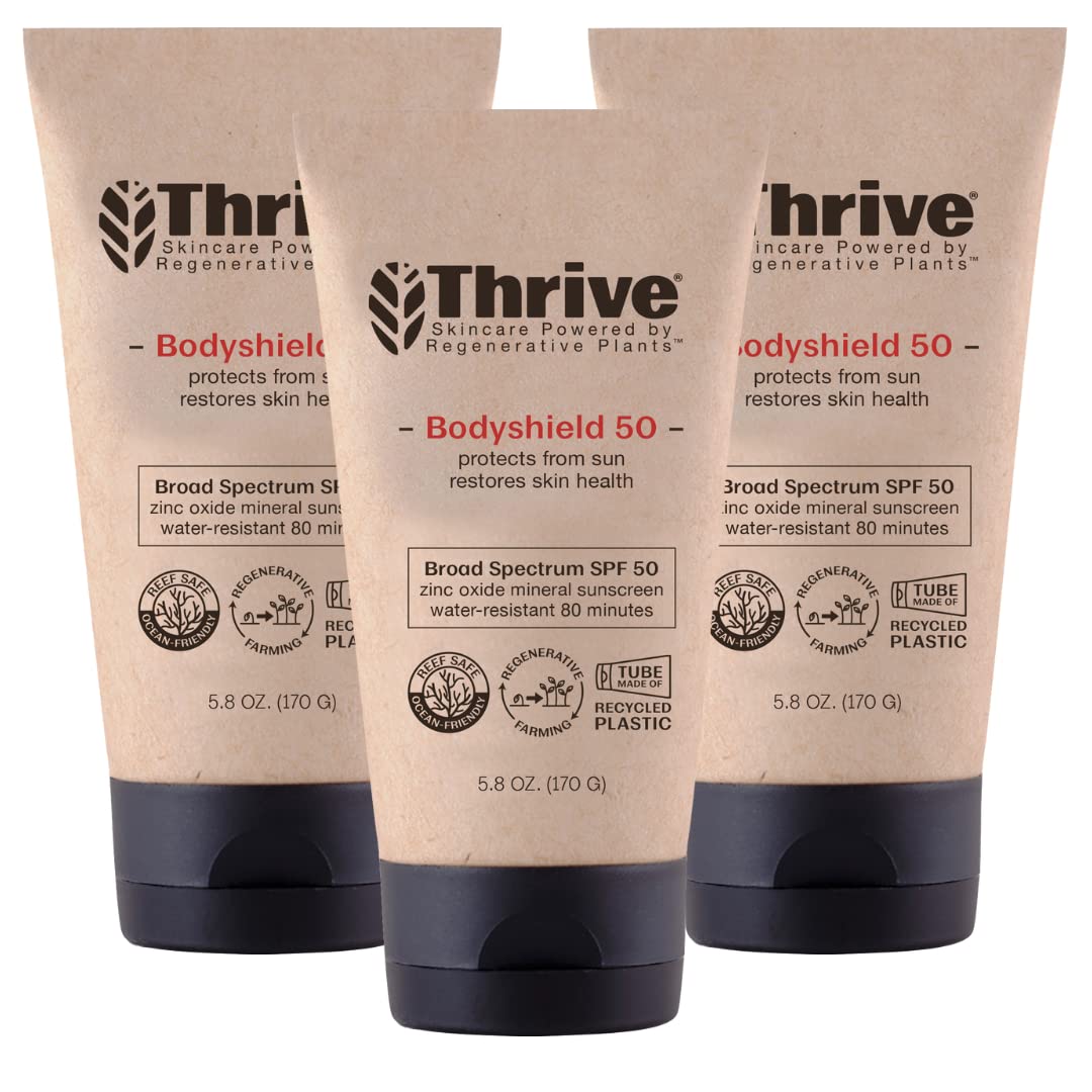 Thrive Natural Care Reef Safe Sunscreen SPF50 - Hawaii 104 Reef Act Compliant - Mineral Sunscreen