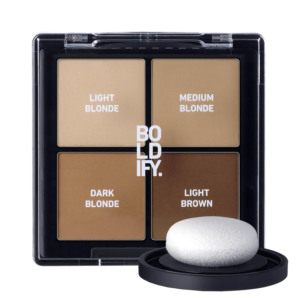 BOLDIFY Hairline Powder Color Sample Kit - Root Touch Up Hair Color for Gray Coverage - Bald Spot