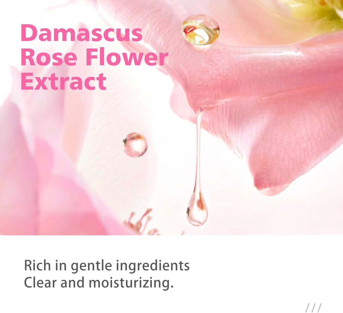 Nicotinamide Rose Essence Toner, with Rose Extract, Moisturizing, A Fresh and Delicate Feel