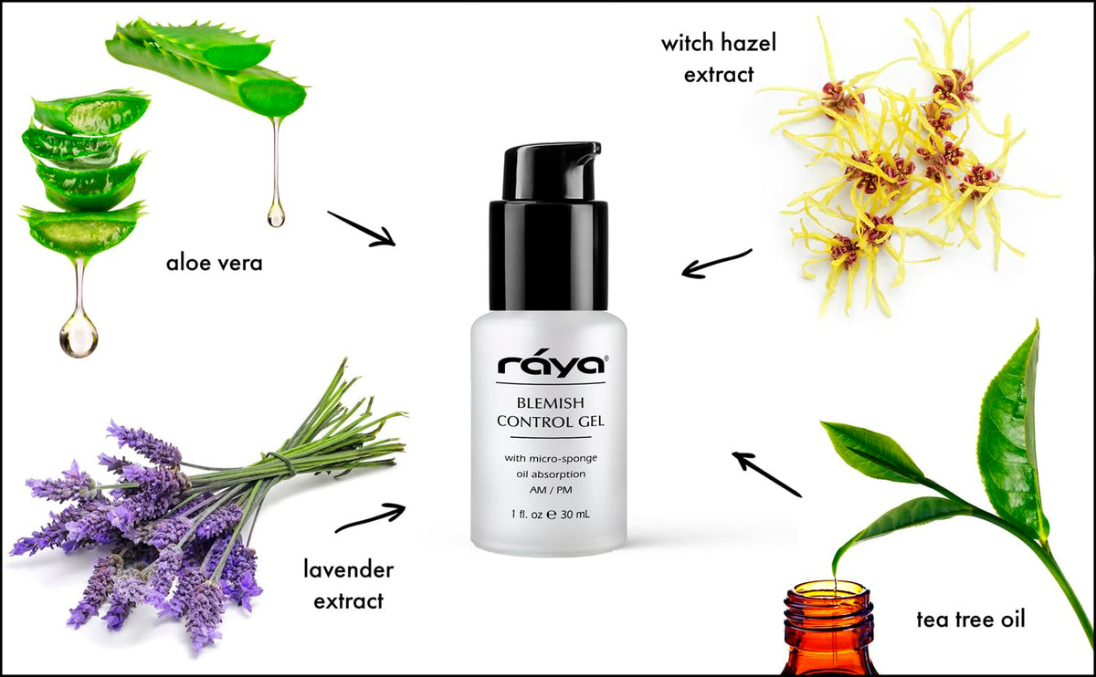 RAYA Blemish Control Gel (703) | Oil Controlling Facial Treatment Serum for Oily and Break-Out
