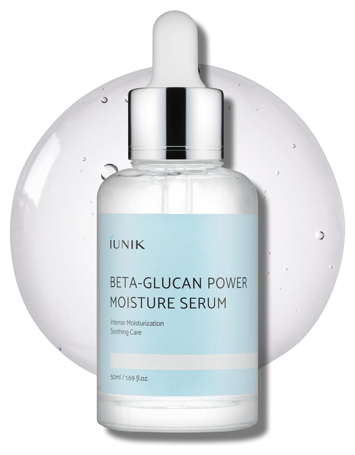 IUNIK Beta-Glucan Power Deep Moisture Vegan Serum Intense Hydration Mushroom Yeast Extracts