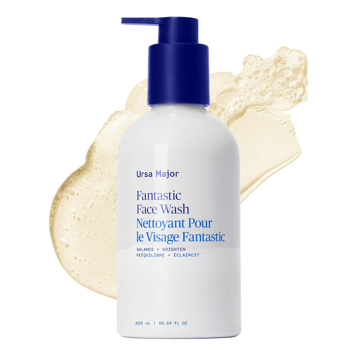 Ursa Major Fantastic Face Wash | Natural, Vegan & Cruelty Free | Daily Foaming Facial Cleanser for
