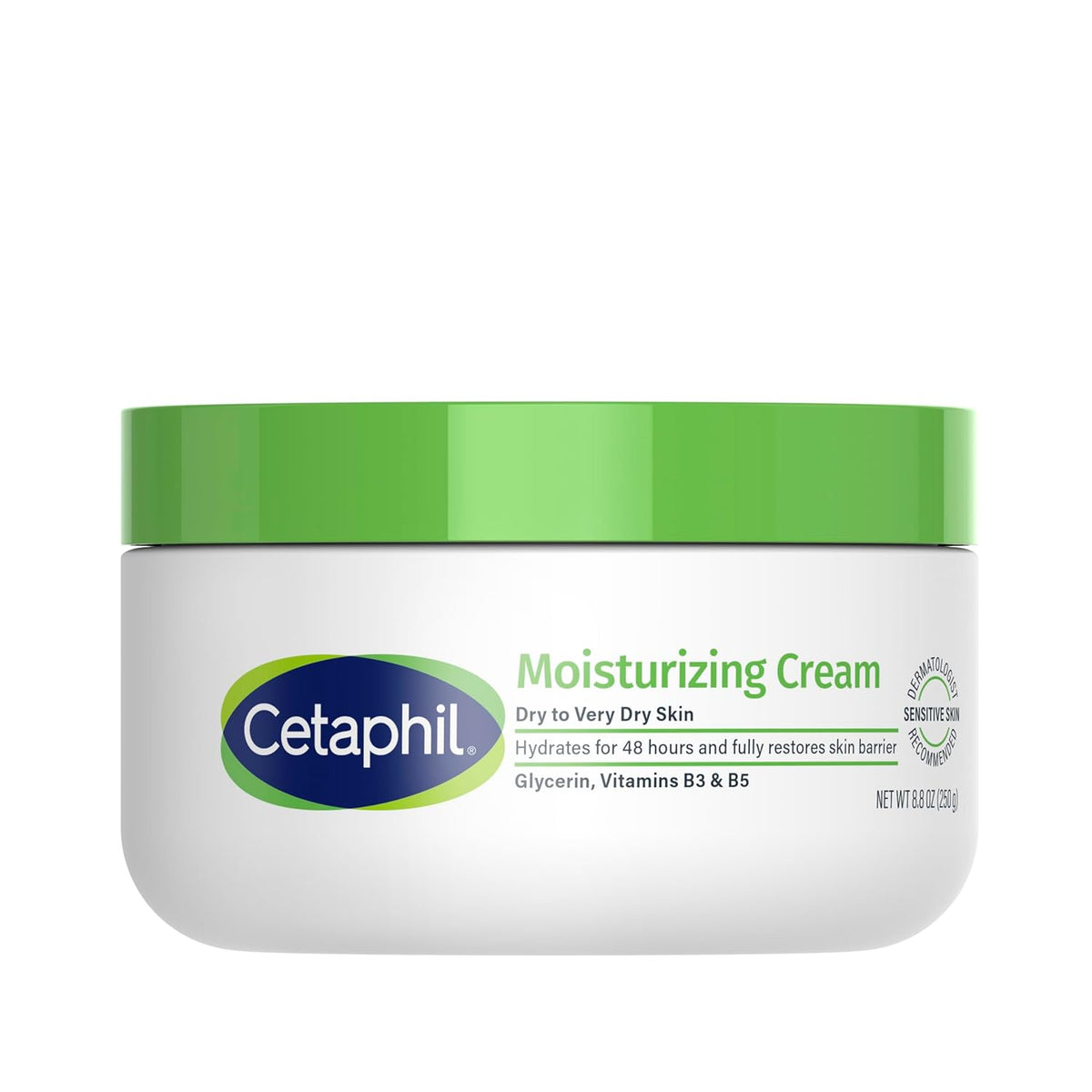 Cetaphil Face & Body Moisturizer, Hydrating Moisturizing Cream for Dry to Very Dry, Sensitive Skin
