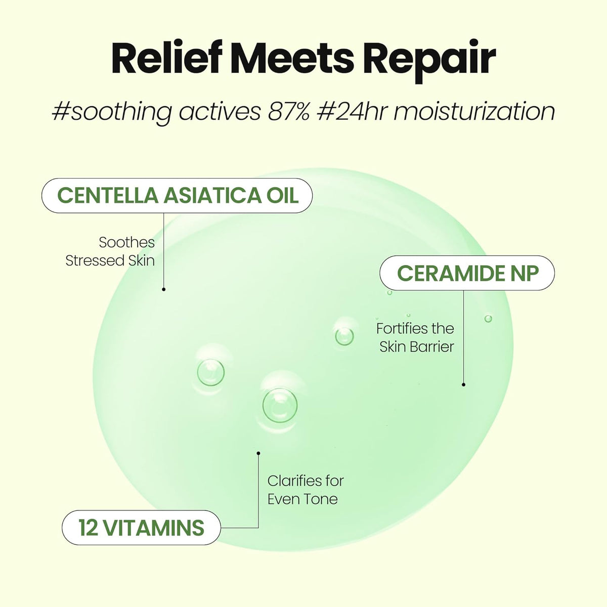 [K-Beauty] Cica Biome Oil to Foam - All-in-One Korean Face Wash OilBased Foaming Facial Cleanser