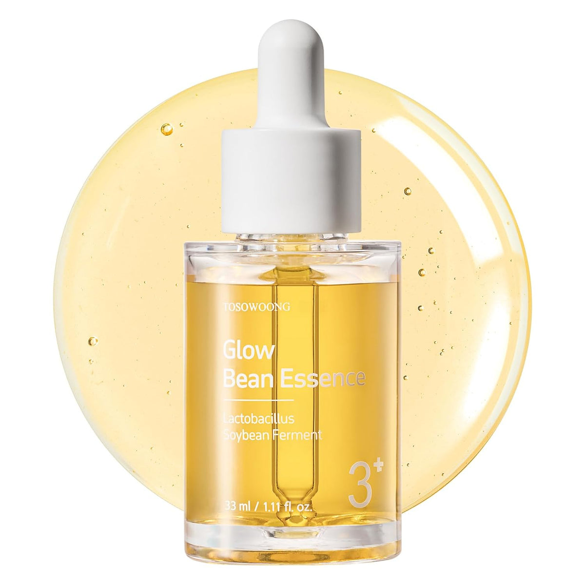 Glow Bean Essence, 31,025ppm Soybean Ferment Extract, Glass Skin, Exfoliating, Hydrating, Radiant