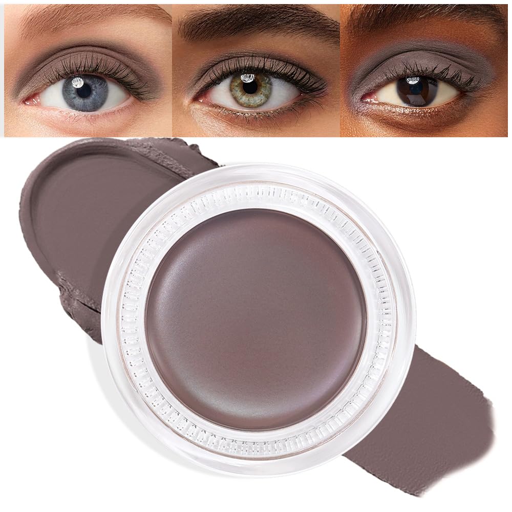 Single Cream Chocolate Matte Eyeshadow Palette Makeup, Natural Single Mini Instant Holographic