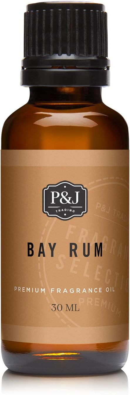 P&J Trading Fragrance Oil | Bay Rum Oil 30ml - Candle Scents for Candle Making, Freshie Scents