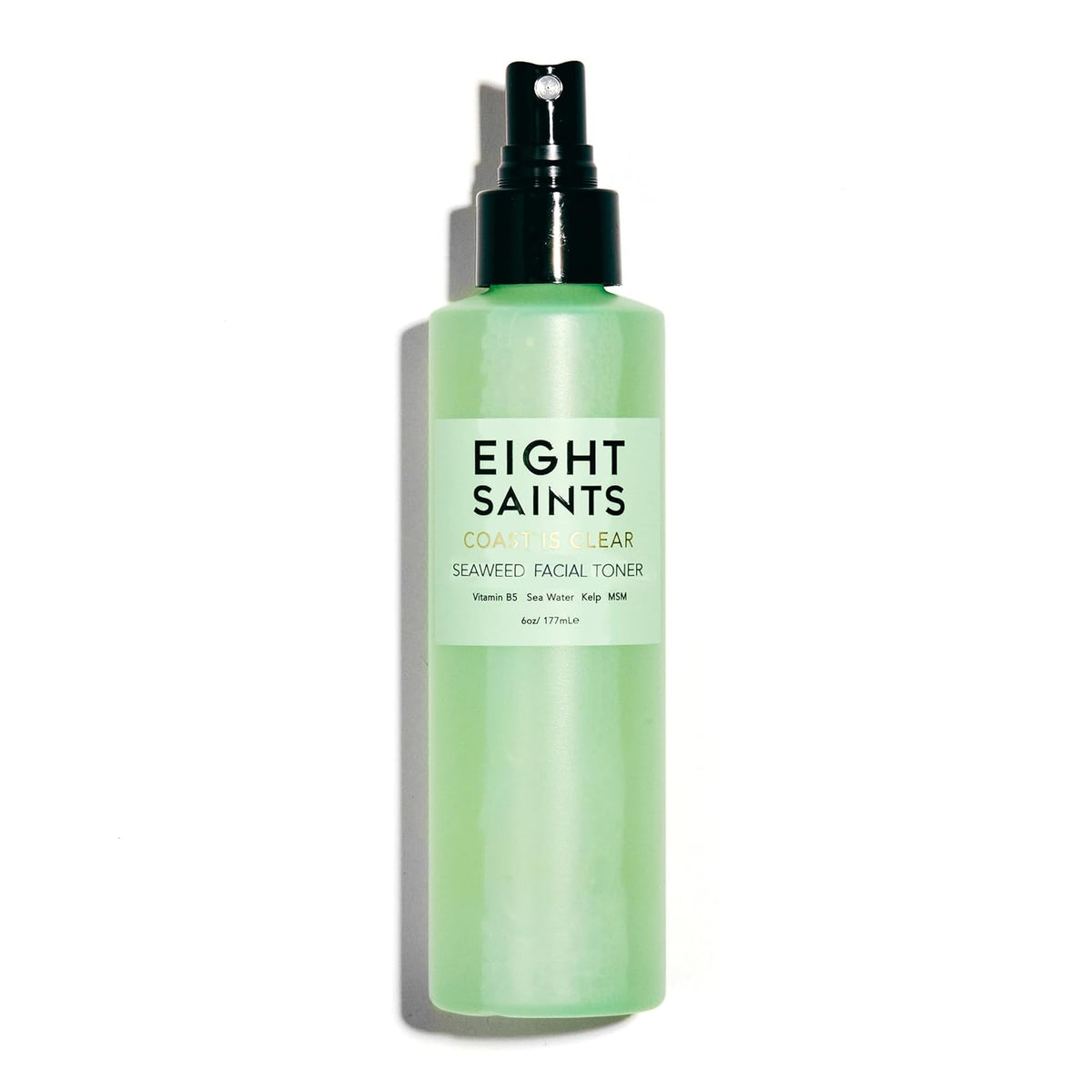 Eight Saints Coast is Clear Seaweed Anti Aging Face Toner, Natural and Organic Alcohol Free Witch