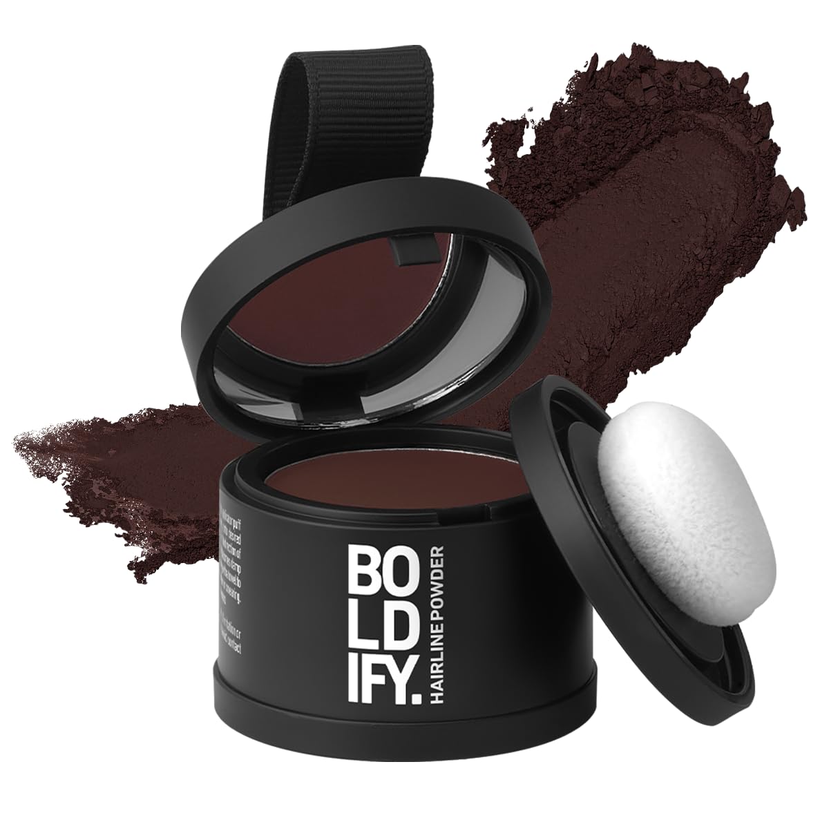 BOLDIFY Hairline Powder - Root Touch Up Hair Color for Gray Coverage - Bald Spot Concealing Hair