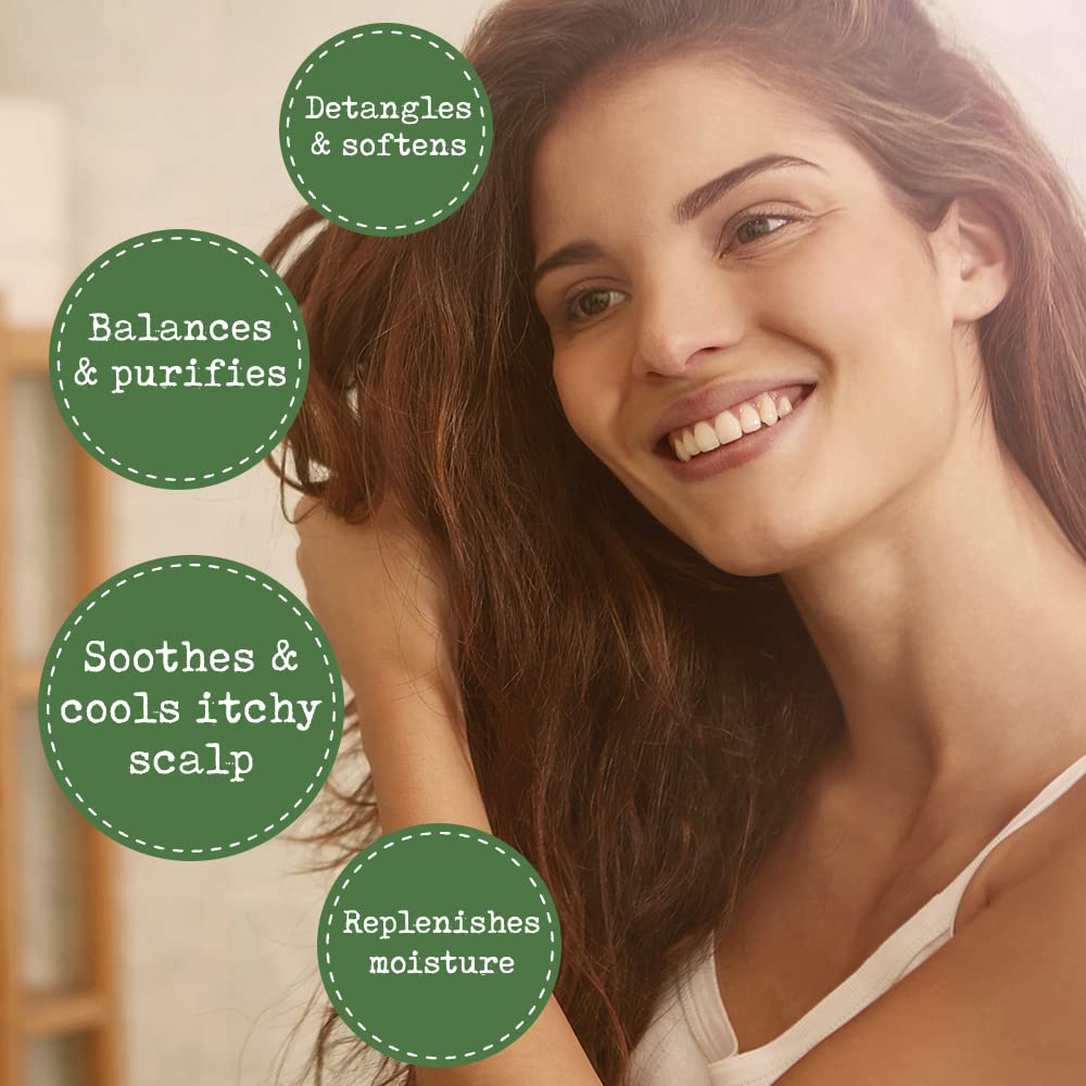 Leave In Conditioner Spray - Tea Tree Scalp Treatment - Anti-Dandruff Treatment, Dry & Itchy Scalp