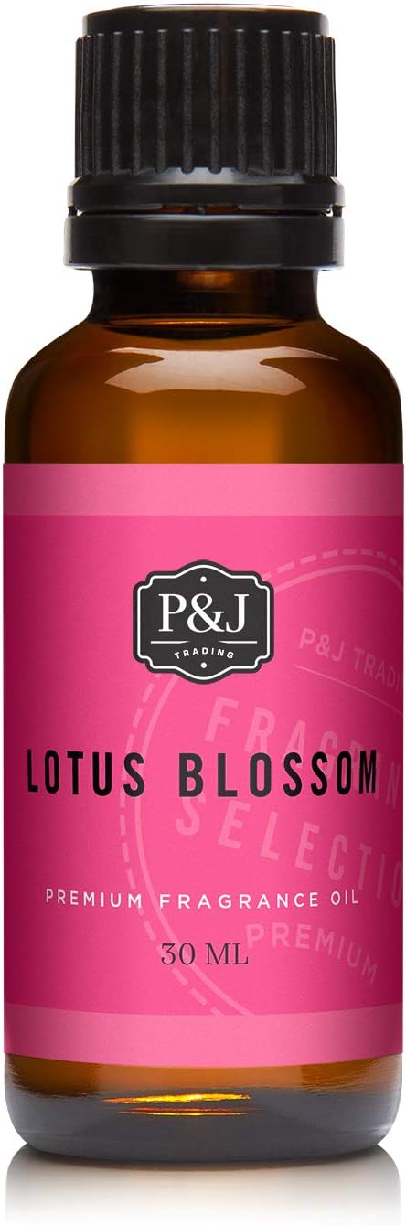 P&J Trading Fragrance Oil | Lotus Blossom Oil 30ml - Candle Scents for Candle Making, Freshie