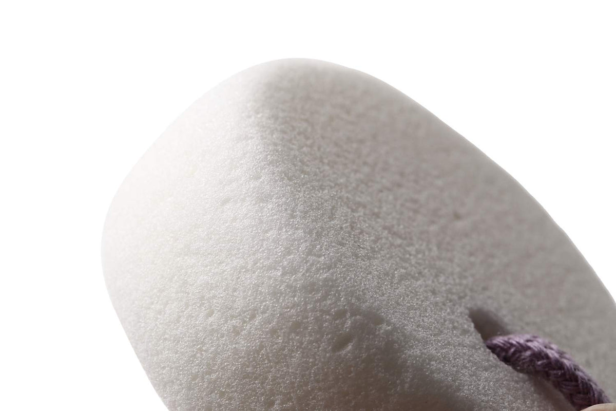 Pumice Stone for Feet, Body, Hands [Made in Japan] Silk or Charcoal Plus Hyaluronic Acid Essence