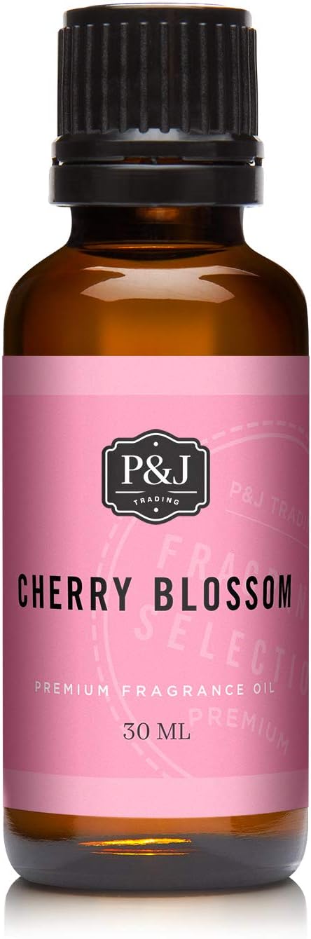 P&J Trading - Cherry Blossom Scented Oil 30ml - Fragrance Oil for Candle Making, Soap Making