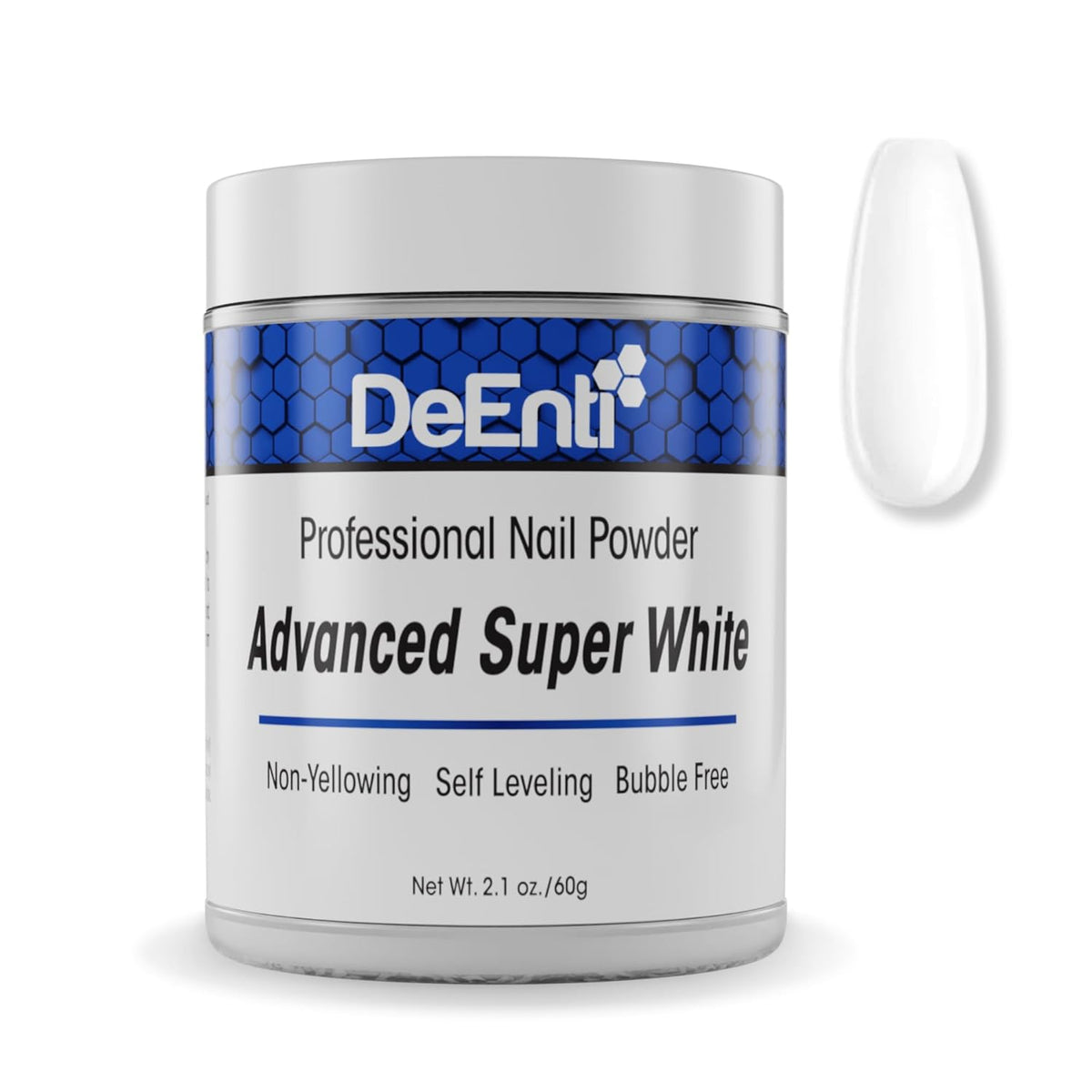 Acrylic Nail Powder, 2oz Bright White Acrylic Powder Dip for Nails, Long Lasting Salon Quality