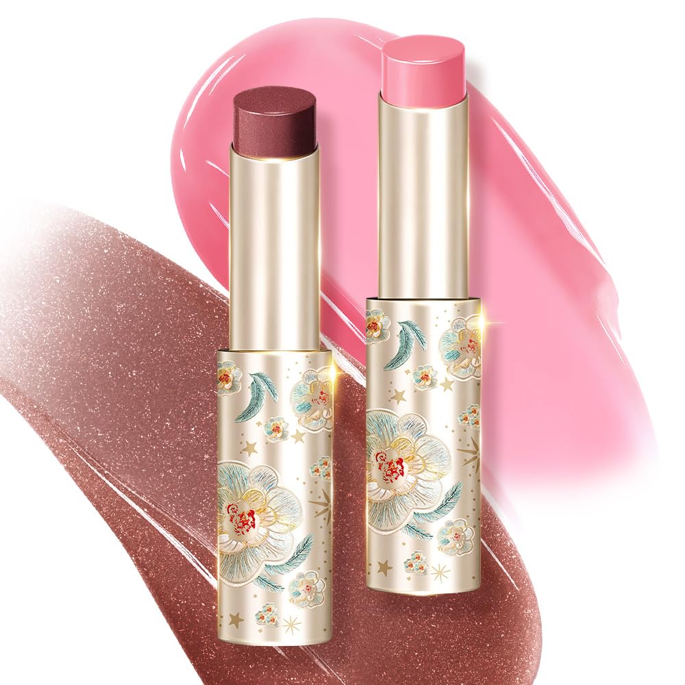 CATKIN Glossy Lip Balm Ultra Hydating Glow Lip Tinted Jelly Plump Melting Balm Shea Butter Repair