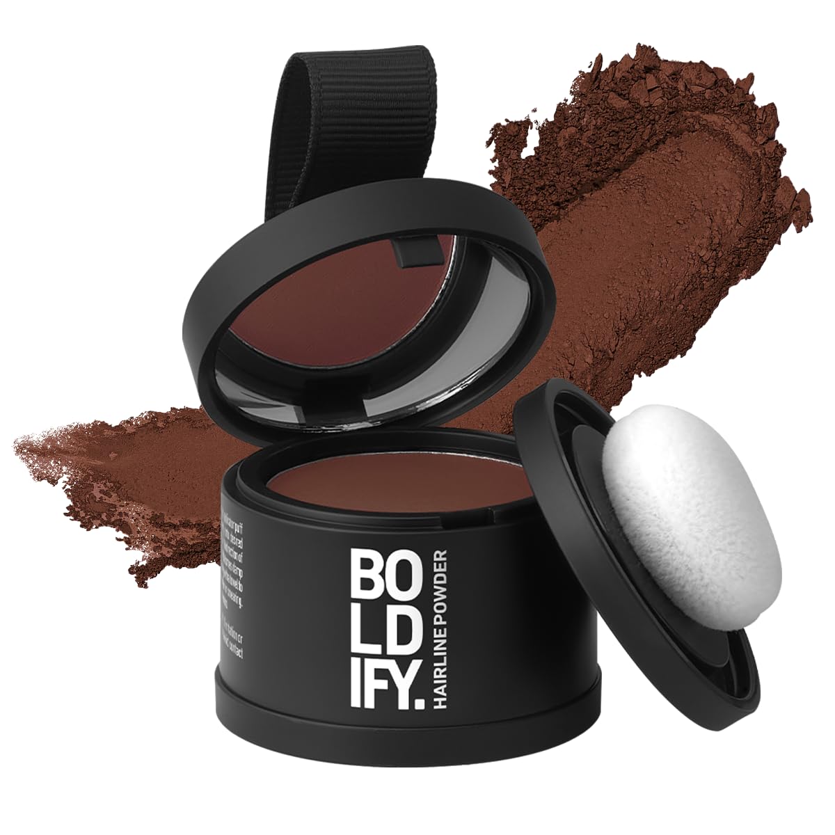 BOLDIFY Hairline Powder - Root Touch Up Hair Color for Gray Coverage - Bald Spot Concealing Hair