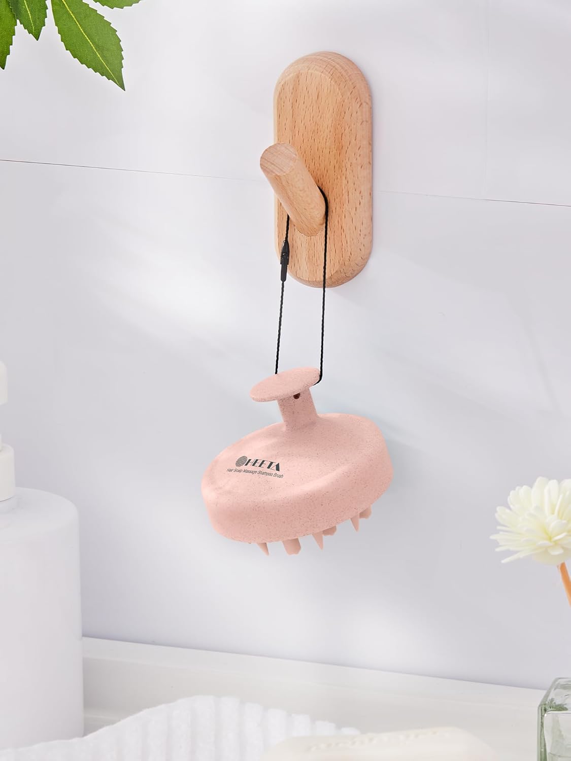 HEETA Hair Scalp Massager for Hair Growth, Shampoo Brush, Scalp Scrubber Exfoliator with Soft