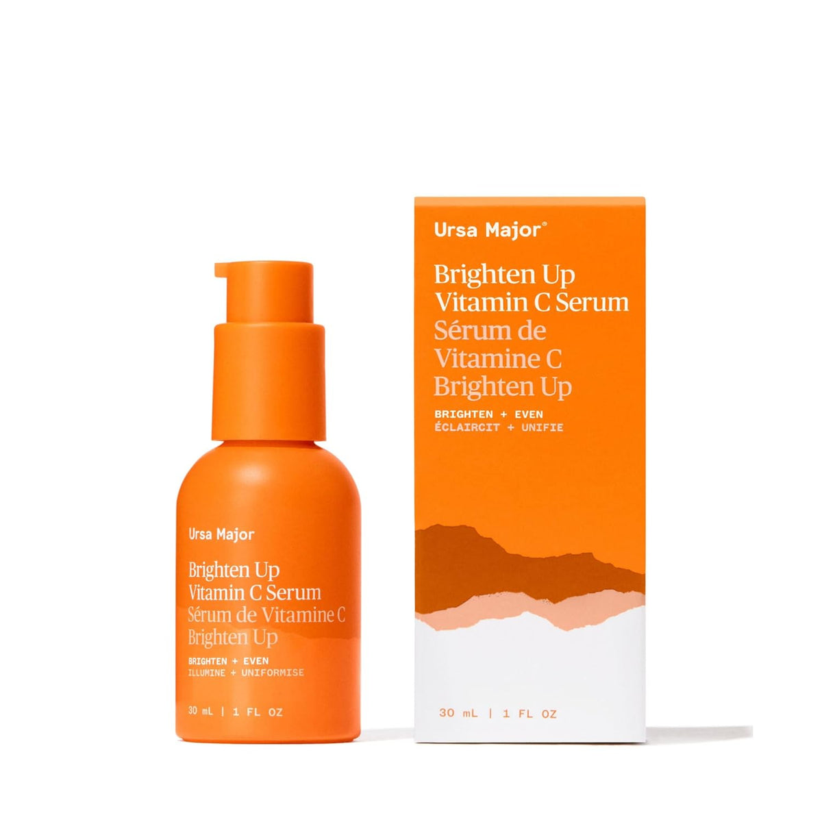 Ursa Major Natural Vitamin C Serum | Brightening Formula Revitalizes Dull Skin and Smooths Skin's