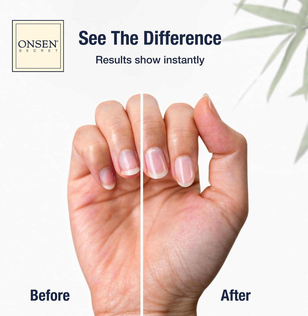 Onsen Secret Ultimate Nail Reboot Kit - Professional Nail File and Buffer, 3-Way Block
