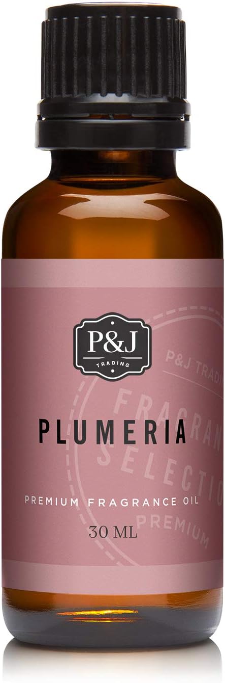 P&J Trading Fragrance Oil | Plumeria Oil 30ml - Candle Scents for Candle Making, Freshie Scents