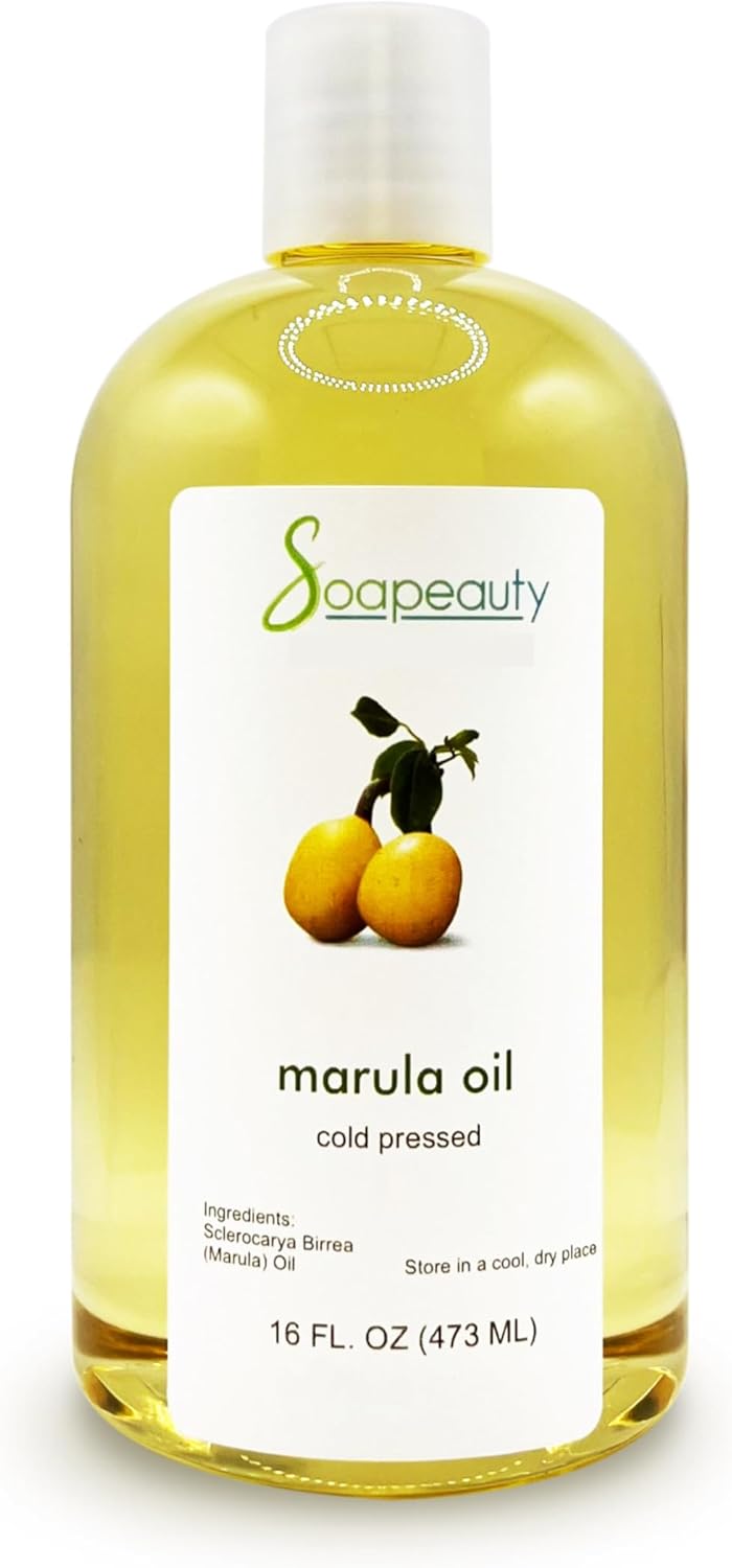 Soapeauty Marula Oil 100% Pure & Natural, Cold Pressed, Rich in Vitamin E & Omega Fatty Acids |