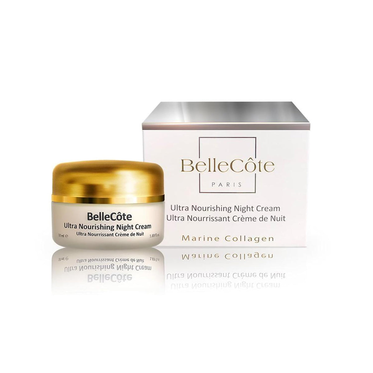 Anti Aging Night Cream with Retinol - Anti Wrinkle Face Cream | Facial Treatment with Marine