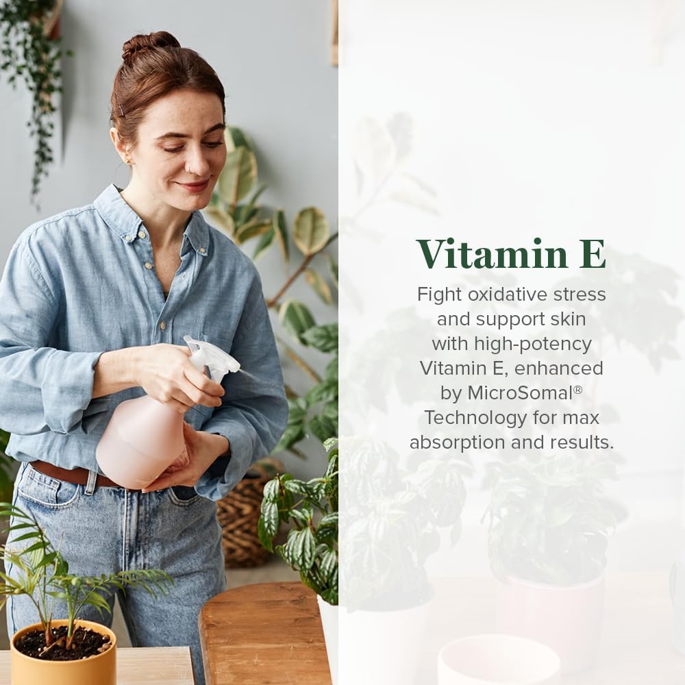Global Healing Organic Vitamin E Liquid Drops 40 mg - Natural D-Alpha Tocopherol 15% α-tocopherol