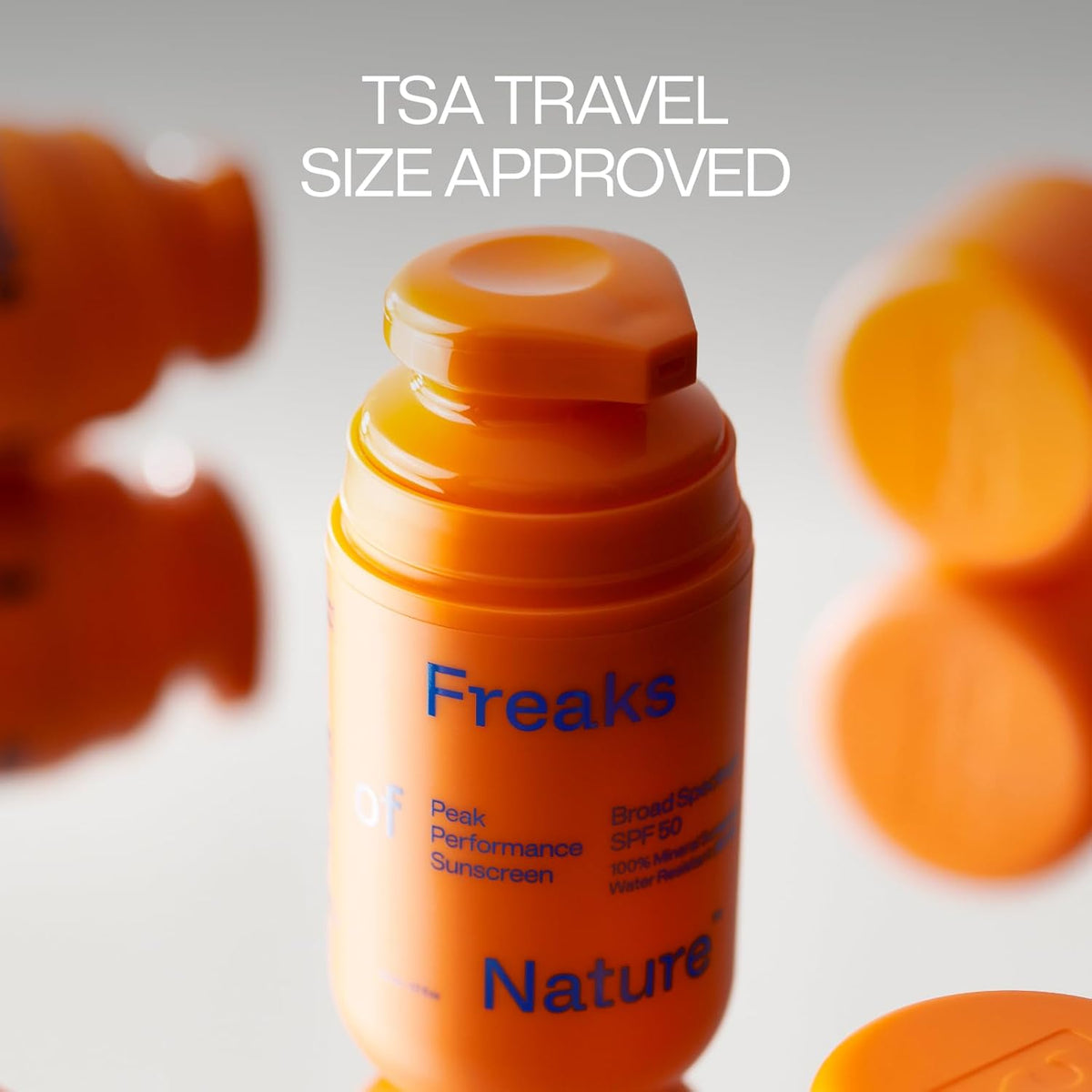 Peak Performance SPF 50 | 100% Mineral Sunscreen | Lightweight, Fast-Absorbing, 80-Min