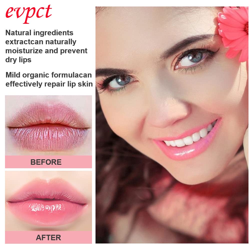 evpct 3Pcs Magic Color Changing Lipstick Long Lasting Waterproof 24 Hours Original for Women, Aloe