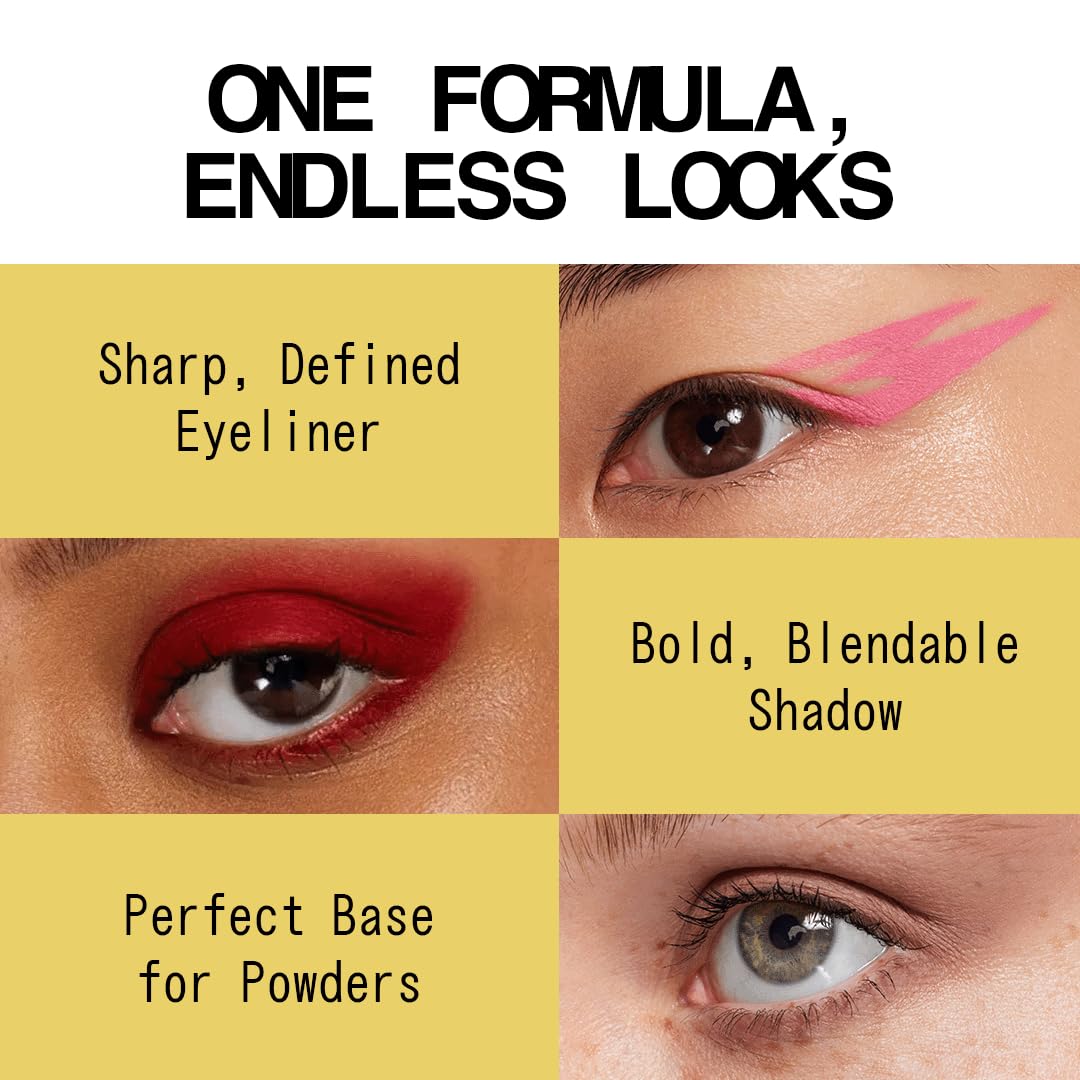 about-face Matte Fluid Eye Paint Incoming – High-Pigment Liquid Eyeshadow, Long-Lasting, No-Budge