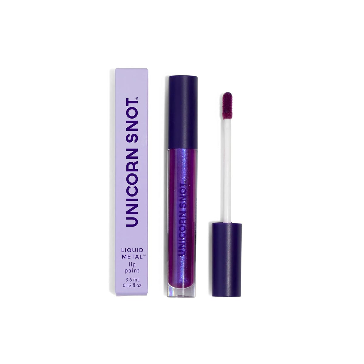 UNICORN SNOT Liquid Metal Lip Paint | Intense Pigment, Non-drying, Metallic Lip Color for Halloween