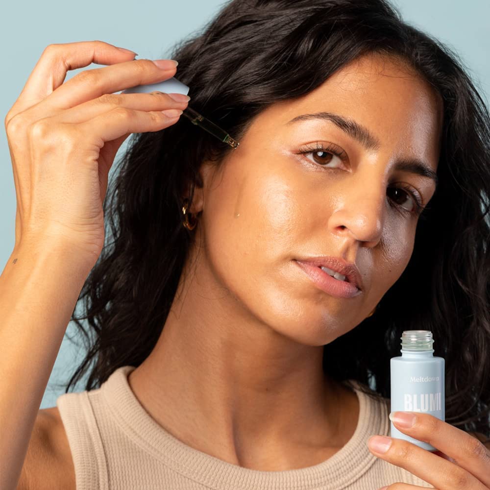 Blume Meltdown - Blue Tansy Face Oil - Acne Treatment + Pore Minimizer - Skin-Smoothing Face Serum