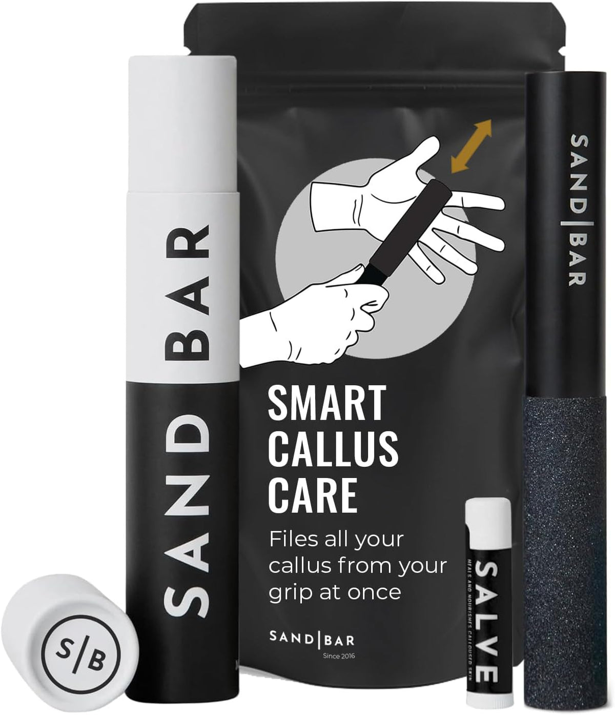 SandBar Callus Remover File for Hands - Durable Aluminum Tool for Callus Care and Dead Skin Removal
