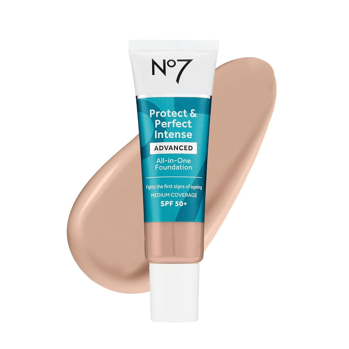No7 Protect & Perfect Advanced All in One Foundation - Cool Vanilla - Age Defying Foundation Makeup