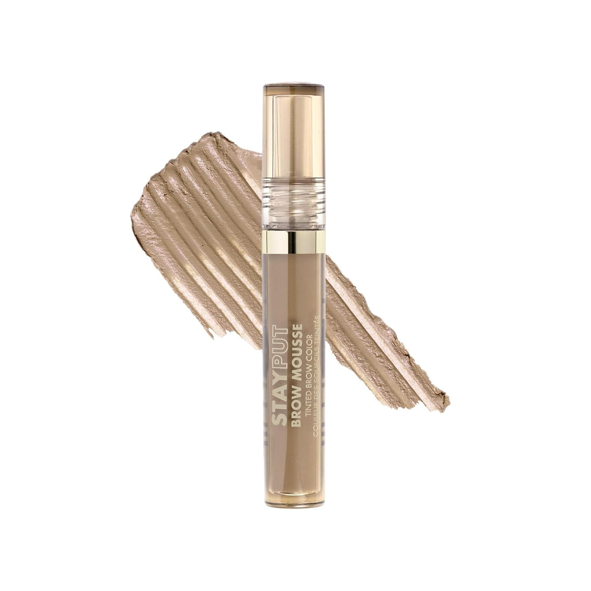 Milani Brow Tint- Stay Put Tinted Brow Mousse, Nourishing, High-Pigment infused with Shea Butter